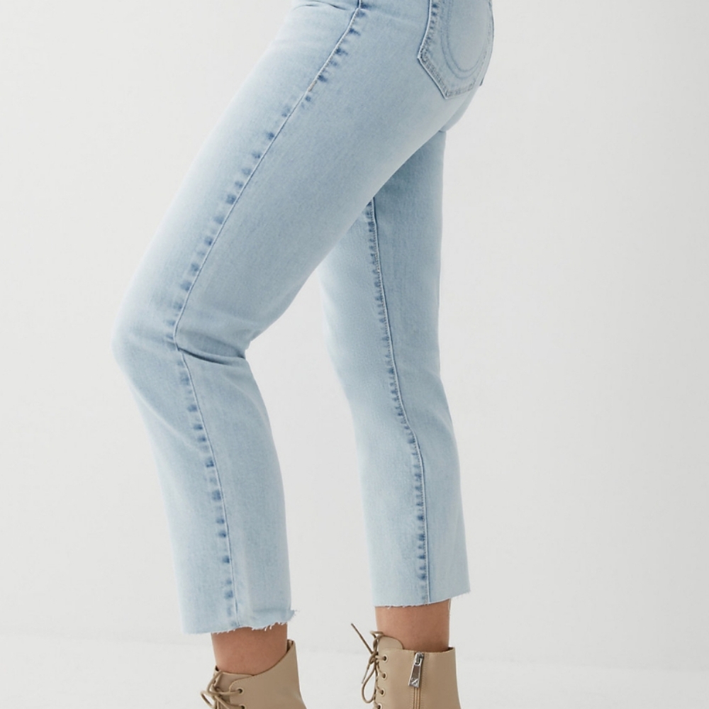 TRUE RELIGION Starr High Waist Straight Jeans sz 26